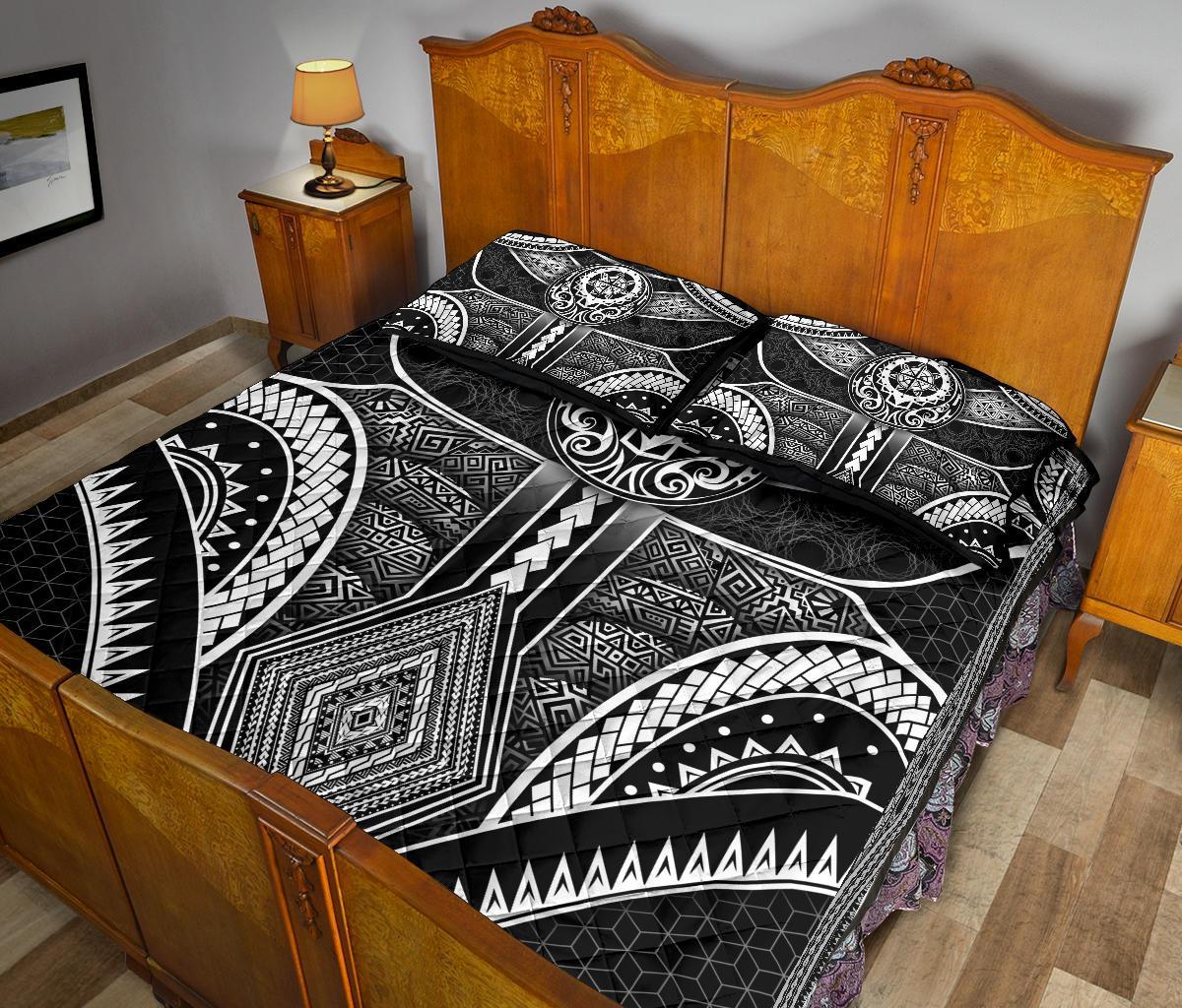 Polynesian Quilt Bed Set - Patterns Poly Unique - Polynesian Pride