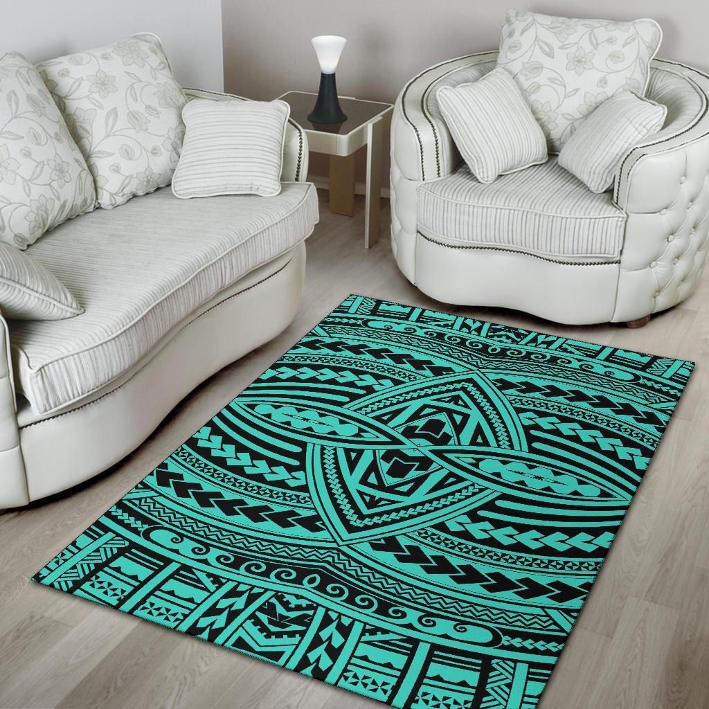 Hawaii Area Rug Polynesian Seamless AH - Polynesian Pride