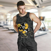 Maori Kiwi Rugby Men Tank Top Hongi - Kia Ora New Zealand - Polynesian Pride