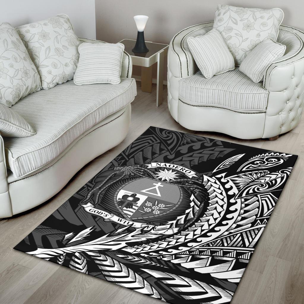 Nauru Area Rug - Wings Style - Polynesian Pride