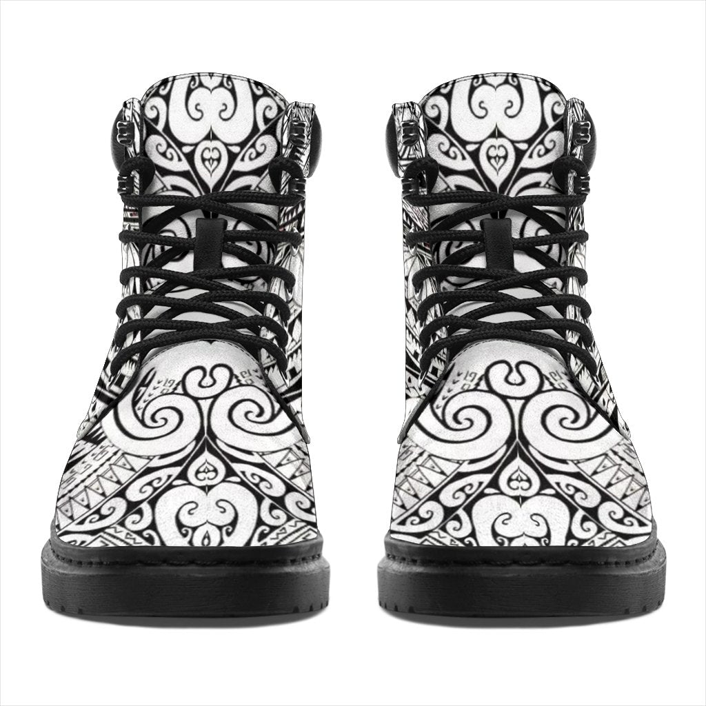 Polynesian 17 Season Boots - Polynesian Pattern - Polynesian Pride