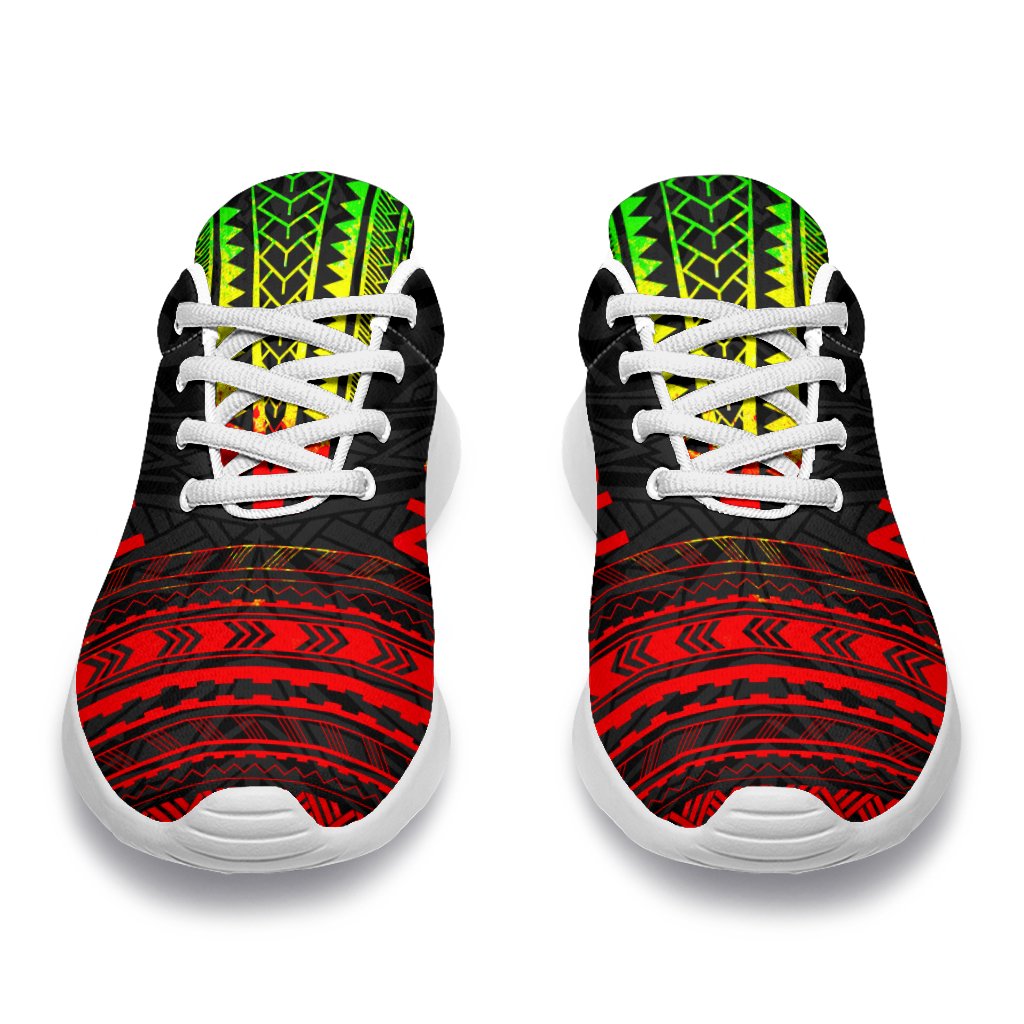 Nauru Sporty Sneakers - Polynesian Chief Reggae Version - Polynesian Pride
