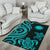 Nauru Area Rug - Turquoise Tentacle Turtle - Polynesian Pride