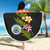 Federated States Of Micronesia Beach Blanket - Plumeria Tribal - Polynesian Pride