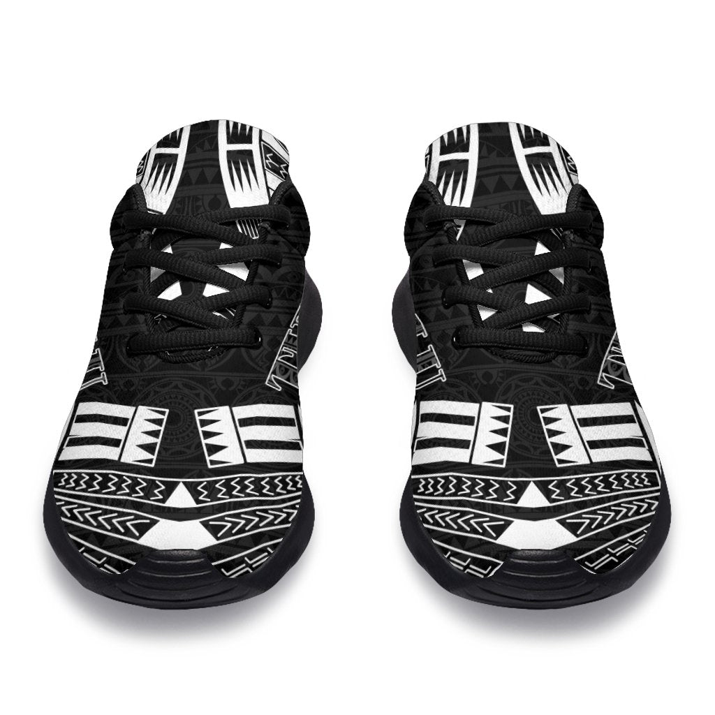 Tuvalu Sport Sneakers - Polynesian Tattoo Black - Polynesian Pride