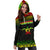 Turtle Custom Personalised Women's Hoodie Dress - Polynesian Reggae Fog - Polynesian Pride