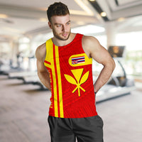 Kanaka Polynesian Mauna Kea Men's Tank Top - Morale Style - Polynesian Pride