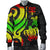 Fiji Polynesian Men Bomber Jacket - Reggae Tentacle Turtle - Polynesian Pride