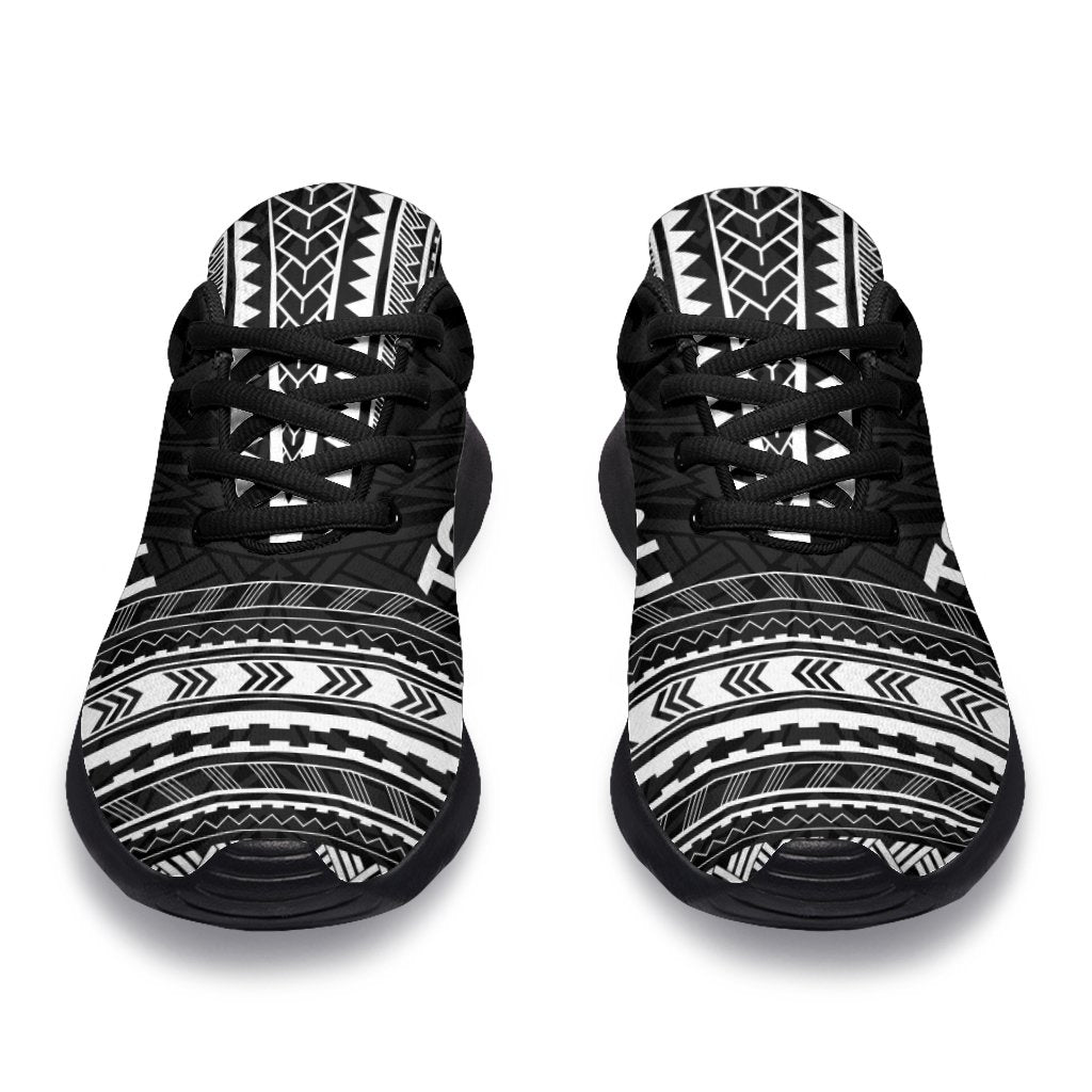 Tokelau Sporty Sneakers - Polynesian Chief Black Version - Polynesian Pride