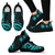 Samoa Polynesian Sneakers - Turquoise Tentacle Turtle - Polynesian Pride