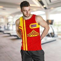 Hawaiian Polynesian Mauna Kea Men's Tank Top - Morale Style - Polynesian Pride