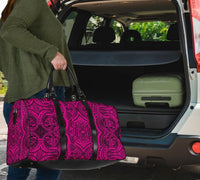Polynesian Symmetry Pink Hawaii Travel Bag - Polynesian Pride