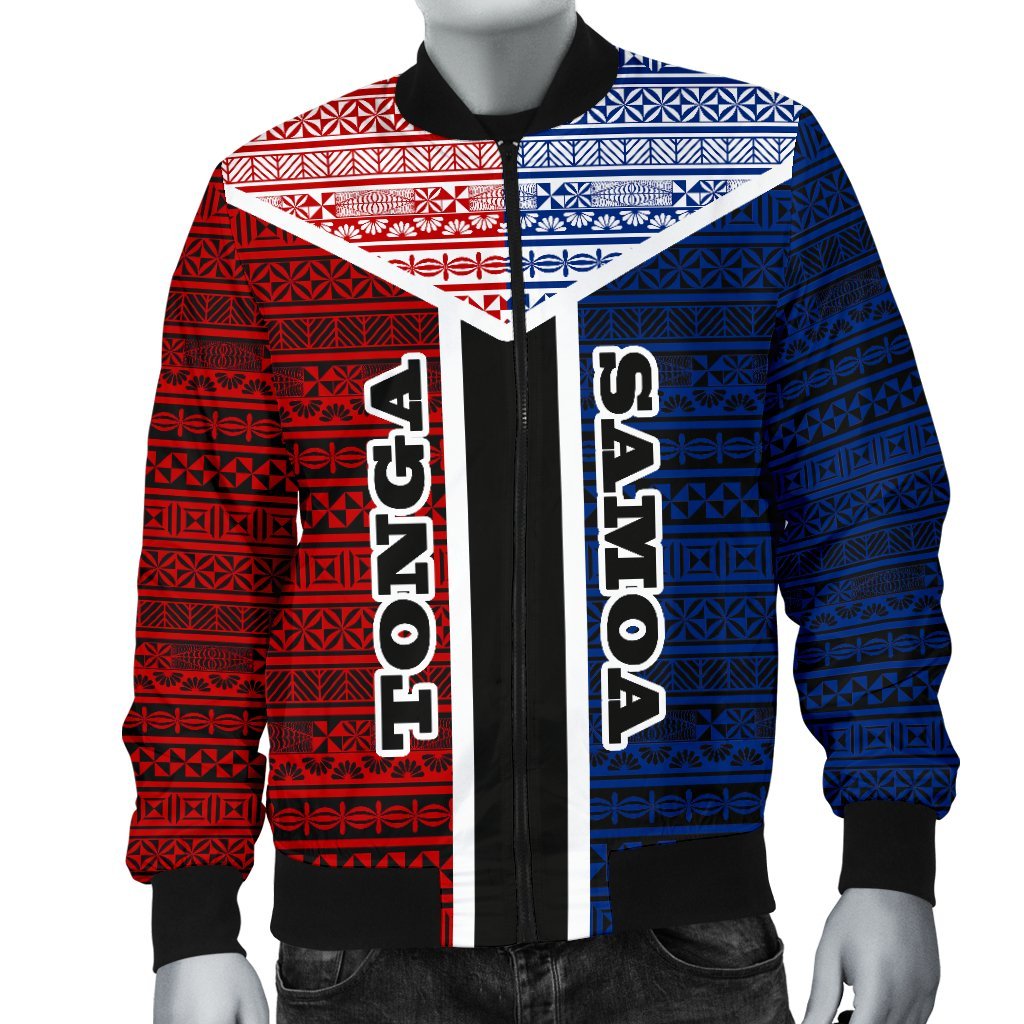 TokoUso Men's Bomber Jacket - Polynesian Pride