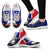 American Samoa Sneakers - Eagle Style Polynesian Patterns - Polynesian Pride