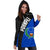 Pohnpei Hoodie Dress - Pohnpei Flag Women's Th5 - Polynesian Pride