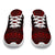 Wallis And Futuna Sporty Sneakers - Polynesian Chief Red Version - Polynesian Pride