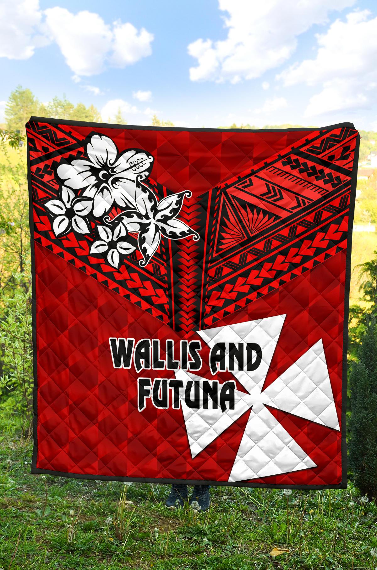 Wallis and Futuna Rugby Premium Quilt Sporty Vibes - Polynesian Pride
