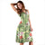 Hawaii Tropical Hibiscus, Plumeria Green Midi Dress - Polynesian Pride