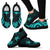 Hawaii Sneakers - Turquoise Kanaka Maoli Tentacle Turtle - Polynesian Pride