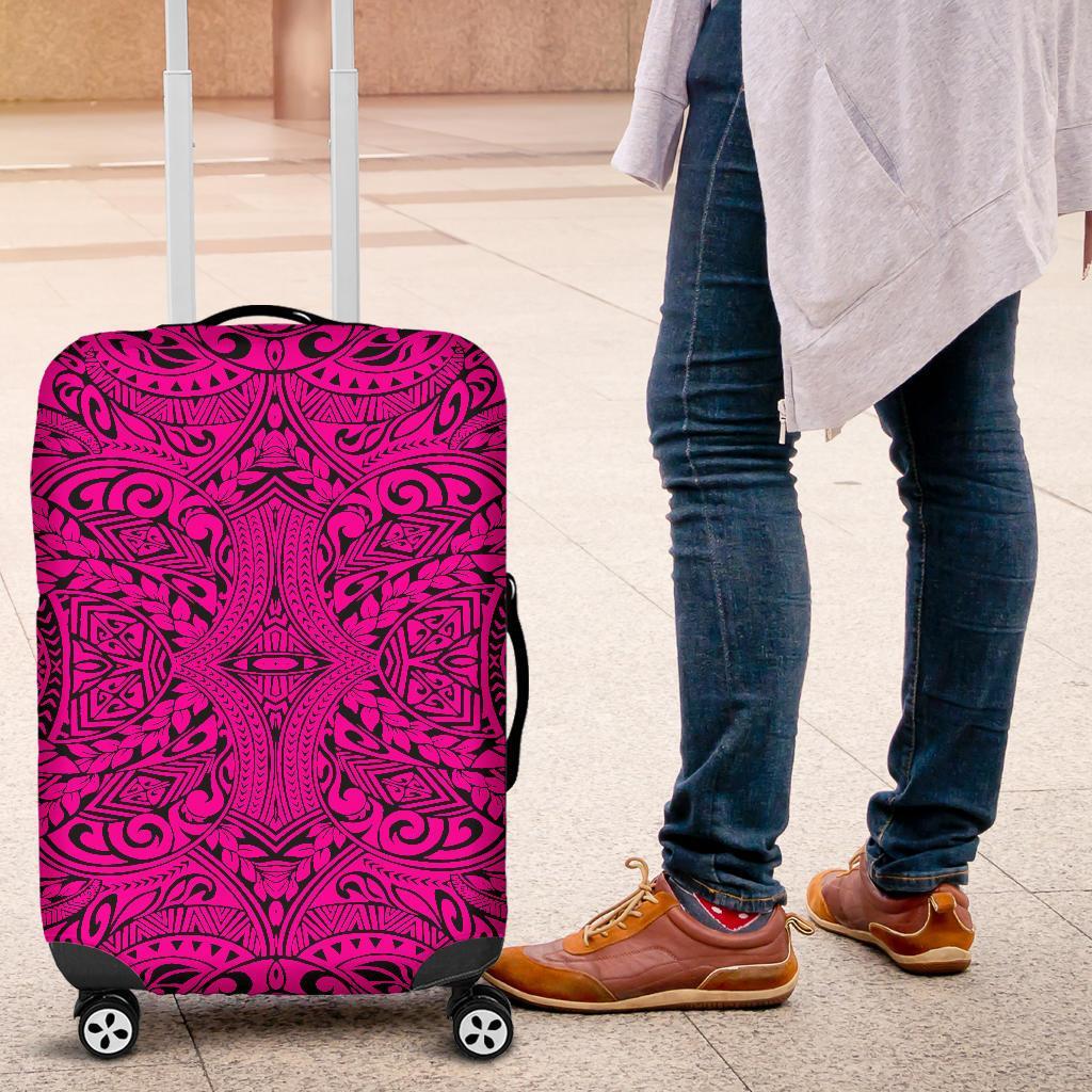 Polynesian Culture Pink Luggage Covers - Polynesian Pride