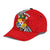 Tonga Rugby Hat Polynesian Style Pinwheel - Polynesian Pride