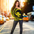 Kanaka Hawaii Map Yellow Polynesian Off Shoulder Sweater - Circle Style - Polynesian Pride