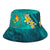 Yap Micronesia Bucket Hat - Manta Ray Ocean - Polynesian Pride