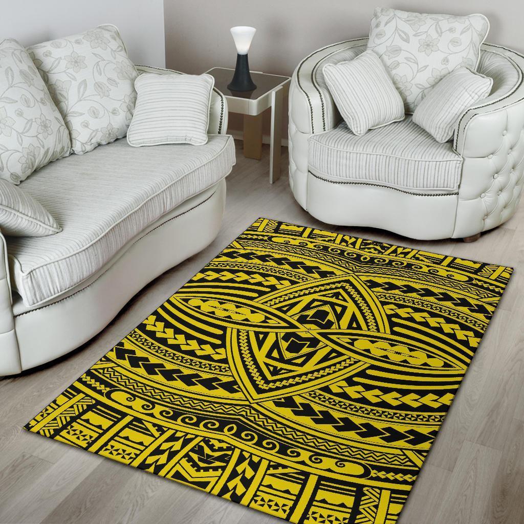 Hawaii Area Rug Polynesian Seamless AH - Polynesian Pride