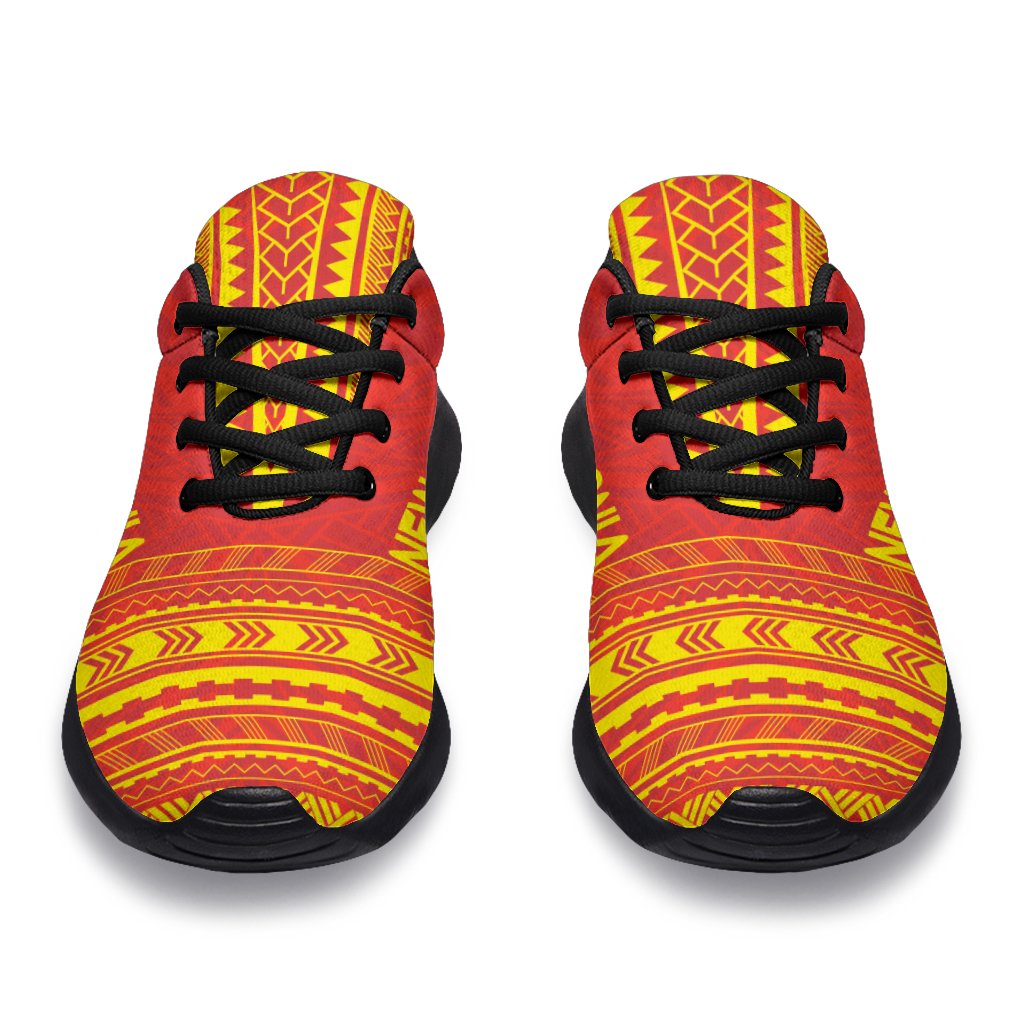 New Caledonia Sporty Sneakers - Polynesian Chief Flag Version - Polynesian Pride