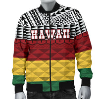 Hawaii Men's Bomber Jacket - Kanaka Maoli Version - Polynesian Pride