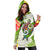 Polynesian Hawaii Women Hoodie Dress Turtle Colorful - Polynesian Pride