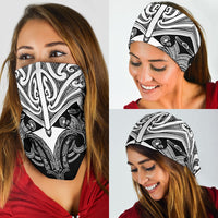 New Zealand Maori Koru Bandana 3 Pack - White - Polynesian Pride