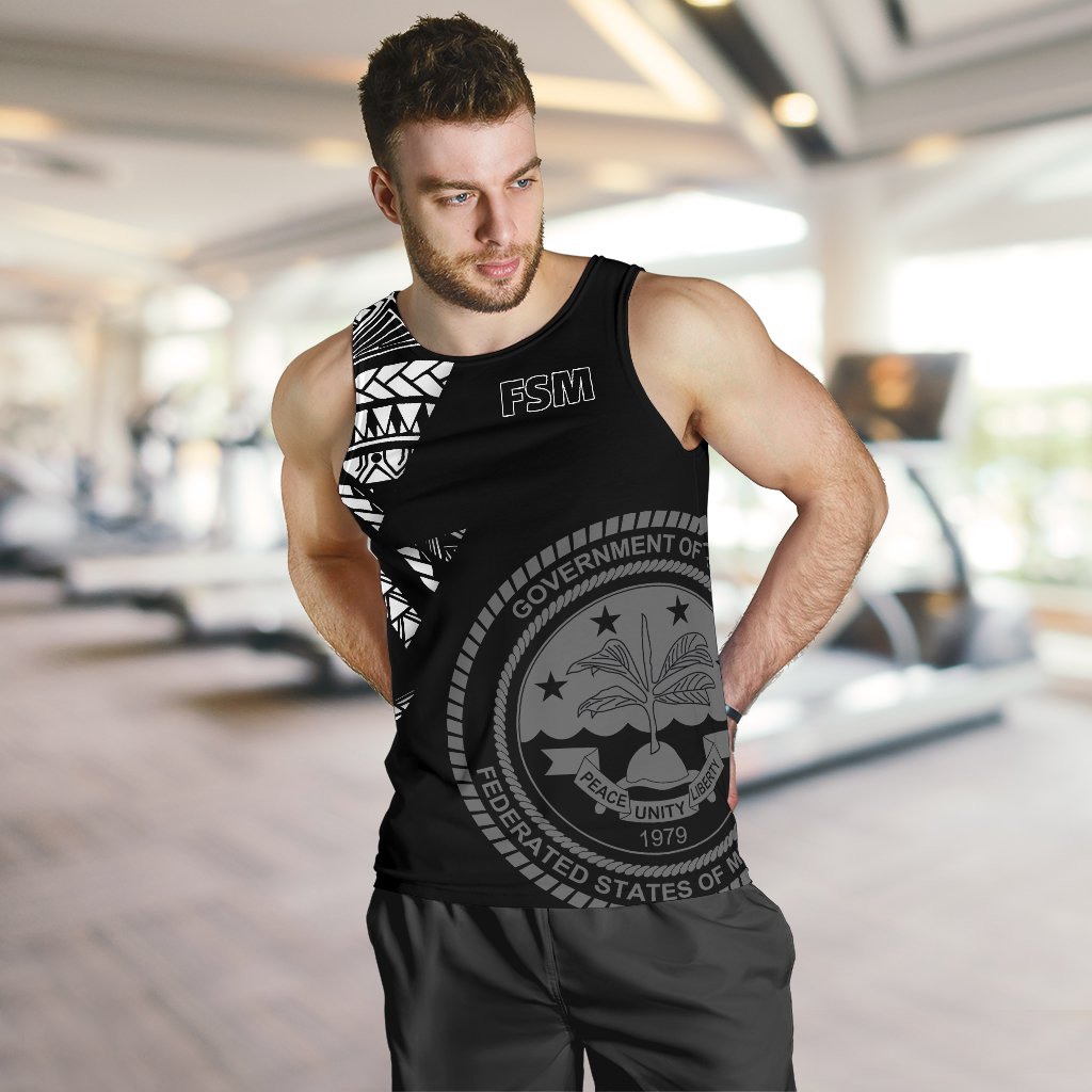 Federated States of Micronesia Pattern Men's Tank Top - Polynesian Pride