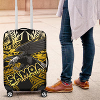 Samoa Polynesian Luggage Covers - Eagle Tribal Pattern Yellow - Polynesian Pride