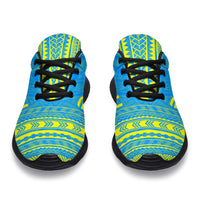 Palau Sporty Sneakers - Polynesian Chief Flag Version - Polynesian Pride