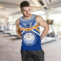 Marshall Islands Rugby Men Tank Top Forever - Polynesian Pride
