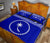 Chuuk Micronesian Quilt Bed Set - Chuuk Flag Blue Version - Polynesian Pride