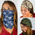 Hawaiian Tropical Set Bandana 3 - Pack One Size Black - Polynesian Pride