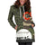 Anzac Maori Women Hoodie Dress Camo Lest For Get - Polynesian Pride