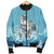 Maori Manaia The Blue Sea Bomber Jacket for Men - Polynesian Pride