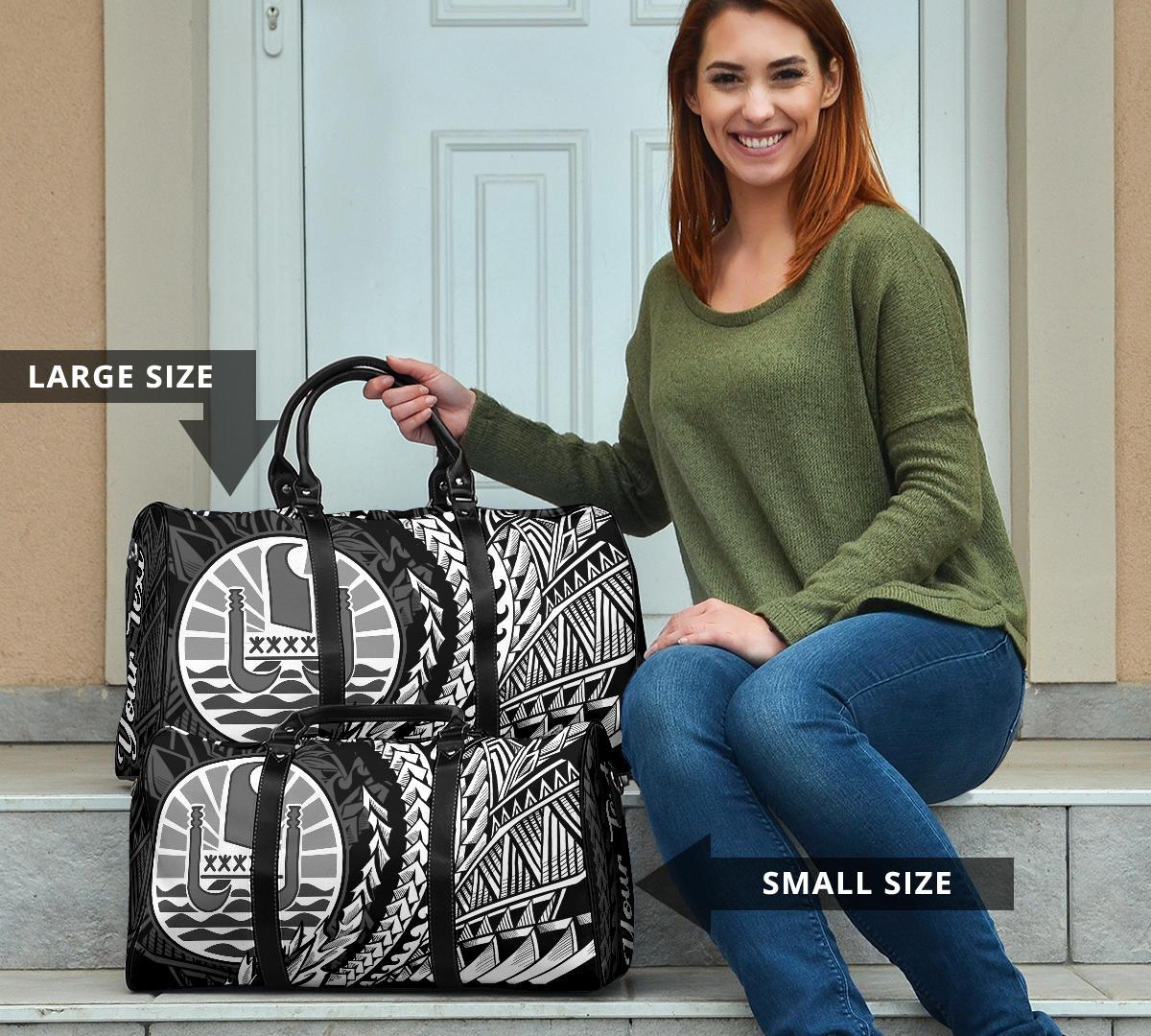 Tahiti Travel Bag - Custom Personalised Wings Style - Polynesian Pride