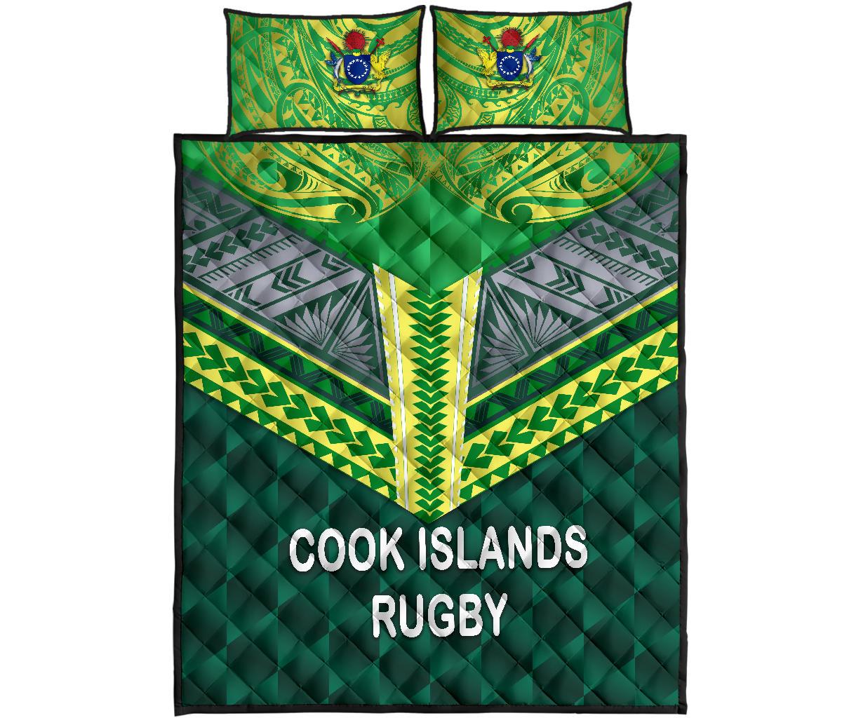 Cook Islands Ruby Quilt Bed Set Style - Polynesian Pride