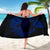 Anchor Blue Poly Tribal Sarong - Polynesian Pride