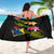 Cook Islands Polynesian Custom Personalised Sarong - Plumeria Tribal - Polynesian Pride