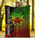 American Samoa Premium Blanket - AS Seal Rocket Style (Reggae) - Polynesian Pride