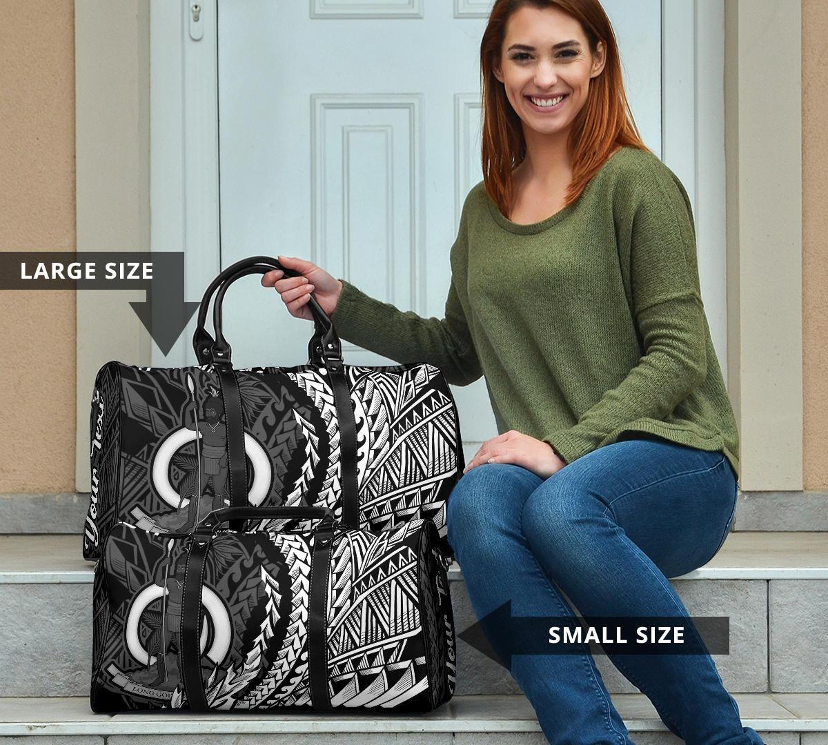 Vanuatu Travel Bag - Custom Personalised Wings Style - Polynesian Pride