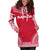 Samoa Women's Hoodie Dress - Polynesian Flag Chief - Polynesian Pride