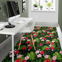 Tropical Flower Mix Rug - Polynesian Pride