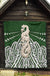 Maori Moko Tattoo Premium Quilt, Manaia Pounamu - Polynesian Pride