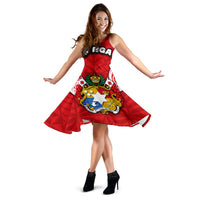 Tonga Rugby Women's Dress Royal Style - Polynesian Pride
